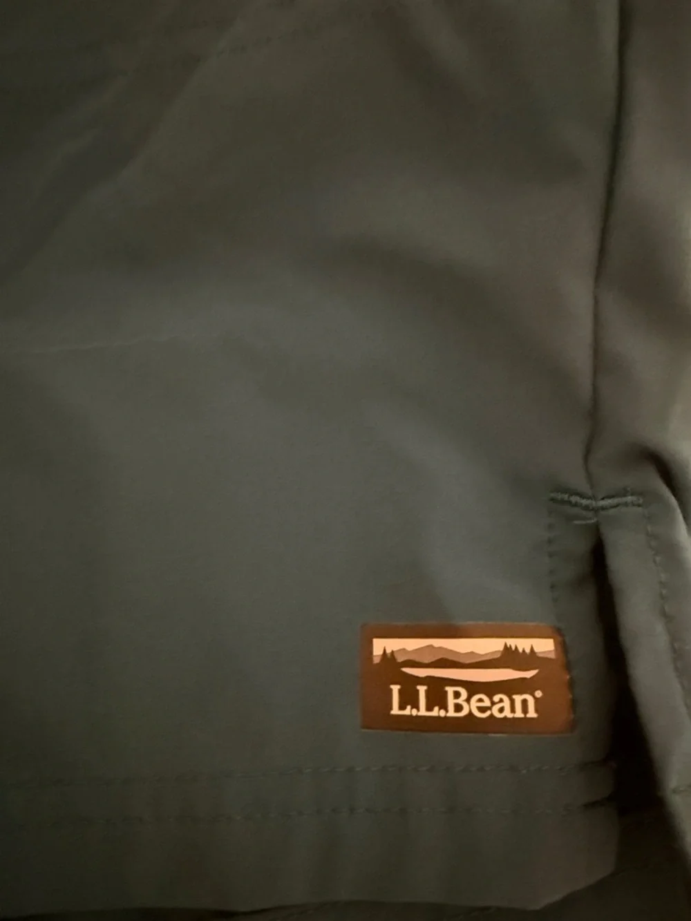 L.L. Bean Teal Athletic Women's Quick-Dry Shorts - Picture 2 of 5